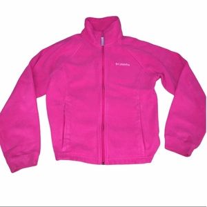 Pink Columbia Zip Sweater Girls Size 14/16
